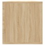 Caja para discos de vinilo madera contrachapada 71x34x36 cm de vidaXL, Almacenamiento para CD y DVD - Ref: Foro24-800120, Pre...