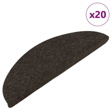 Alfombrilla autoadhesiva escalera 20uds antracita 65x22,5x3,5cm de , Alfombrillas para escalones - Ref: Foro24-3365901, Preci...