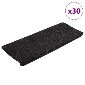 Alfombrilla autoadhesiva escalera 30uds antracita65x24,5x3,5 cm de , Alfombrillas para escalones - Ref: Foro24-3365903, Preci...