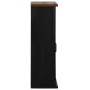 Armario colgante HALDEN con puerta corredera 49x22,5x70cm negro de , Armarios de cocina - Ref: Foro24-4018440, Precio: 90,11 ...