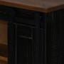Armario colgante HALDEN con puerta corredera 49x22,5x70cm negro de , Armarios de cocina - Ref: Foro24-4018440, Precio: 90,11 ...