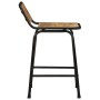 Taburetes de barra 2 uds 46x35,5x70 cm madera maciza de mango de , Taburetes de cocina - Ref: Foro24-4013534, Precio: 107,41 ...