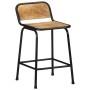 Taburetes de barra 2 uds 46x35,5x70 cm madera maciza de mango de , Taburetes de cocina - Ref: Foro24-4013534, Precio: 107,41 ...