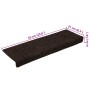 Alfombrilla autoadhesiva escalera 30 uds marrón 65x21x4cm de , Alfombrillas para escalones - Ref: Foro24-3365698, Precio: 88,...