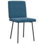 Sillas de comedor 4 unidades terciopelo azul de , Sillas de comedor - Ref: Foro24-3315266, Precio: 166,63 €, Descuento: %