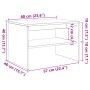 Mueble para TV madera contrachapada madera vieja 60x40x40 cm de , Muebles TV - Ref: Foro24-859107, Precio: 38,53 €, Descuento: %