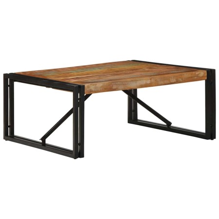 Mesa de centro multicolor 80x80x35 cm madera maciza reciclada de , Mesas de centro - Ref: Foro24-4016671, Precio: 125,83 €, D...