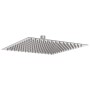 Cabezal de ducha cuadrado efecto lluvia acero inox 304 25x25 cm de , Cabezales de ducha - Ref: Foro24-4103913, Precio: 20,29 ...