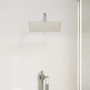 Cabezal de ducha cuadrado efecto lluvia acero inox 304 25x25 cm de , Cabezales de ducha - Ref: Foro24-4103913, Precio: 20,29 ...