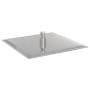 Cabezal de ducha cuadrado efecto lluvia acero inox 304 25x25 cm de , Cabezales de ducha - Ref: Foro24-4103913, Precio: 20,29 ...