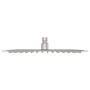 Cabezal de ducha cuadrado efecto lluvia acero inox 304 25x25 cm de , Cabezales de ducha - Ref: Foro24-4103913, Precio: 20,29 ...