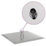 Cabezal de ducha cuadrado efecto lluvia acero inox 304 25x25 cm de , Cabezales de ducha - Ref: Foro24-4103913, Precio: 20,29 ...