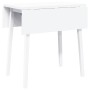 Mesa de comedor de madera maciza de caucho blanco de , Mesas de cocina y de comedor - Ref: Foro24-4102534, Precio: 131,48 €, ...