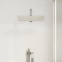 Cabezal ducha efecto lluvia acero inox 304 rectangular 30x20 cm de , Cabezales de ducha - Ref: Foro24-4103932, Precio: 20,10 ...