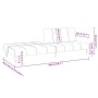 Sofá cama de 2 plazas terciopelo color vino tinto de , Sofás - Ref: Foro24-375879, Precio: 235,08 €, Descuento: %