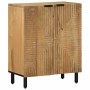 Aparadores 3 piezas madera maciza mango marrón 60x33x75 cm de , Taquillas y armarios de almacenamiento - Ref: Foro24-3310005,...