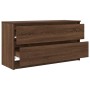 Mueble para TV madera contrachapada marrón roble 100x35x54 cm de , Muebles TV - Ref: Foro24-861811, Precio: 90,12 €, Descuent...
