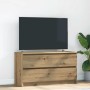 Mueble para TV madera de ingeniería roble artisan 100x35x54 cm de , Muebles TV - Ref: Foro24-861813, Precio: 95,72 €, Descuen...