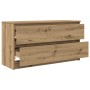 Mueble para TV madera de ingeniería roble artisan 100x35x54 cm de , Muebles TV - Ref: Foro24-861813, Precio: 95,72 €, Descuen...
