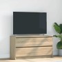 Mueble de TV madera de ingeniería roble Sonoma 100x35x54 cm de , Muebles TV - Ref: Foro24-861807, Precio: 88,48 €, Descuento: %