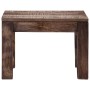 Mesa de centro madera maciza de mango 50x50x35 cm en Mesas de centro | Comprar online en Foru.es