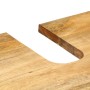 Conjunto de muebles de baño 3 uds marrón madera maciza de mango de , Muebles de baño - Ref: Foro24-3310007, Precio: 388,86 €,...