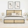 Mesillas de noche con luces LED 2 uds blanco 38x34x50 cm de , Mesitas de noche - Ref: Foro24-861284, Precio: 96,75 €, Descuen...