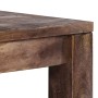 Mesa de centro madera maciza de mango 50x50x35 cm en Mesas de centro | Comprar online en Foru.es