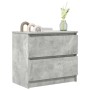 Mueble de TV madera de ingeniería gris hormigón 60x35x54 cm de , Muebles TV - Ref: Foro24-861781, Precio: 59,52 €, Descuento: %