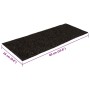 Alfombrillas escaleras autoadhesivas 30uds marrón 60x25 cm de , Alfombrillas para escalones - Ref: Foro24-3365709, Precio: 64...