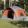 Tienda de campaña familiar 6 personas impermeable gris naranja de , Tiendas de campaña - Ref: Foro24-4009557, Precio: 176,79 ...