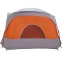 Tienda de campaña familiar 6 personas impermeable gris naranja de , Tiendas de campaña - Ref: Foro24-4009557, Precio: 176,79 ...