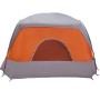 Tienda de campaña familiar 6 personas impermeable gris naranja de , Tiendas de campaña - Ref: Foro24-4009557, Precio: 176,79 ...