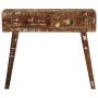 Mesa consola madera maciza reciclada 90x32x75 cm de , Mesas auxiliares - Ref: Foro24-4104520, Precio: 182,56 €, Descuento: %