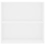 Estantería de madera de ingeniería blanca 80x30x76,5 cm de , Librerías y estanterías - Ref: Foro24-800999, Precio: 41,25 €, D...
