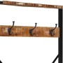 Perchero multicolor madera maciza reciclada 80x40x190 cm de , Estantes y estanterías - Ref: Foro24-4015962, Precio: 156,31 €,...