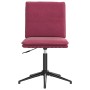 Sillas de comedor 6 unidades terciopelo rojo tinto de , Sillas de comedor - Ref: Foro24-3315702, Precio: 334,61 €, Descuento: %