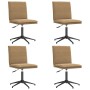 Sillas de comedor 4 unidades terciopelo marrón de , Sillas de comedor - Ref: Foro24-3315645, Precio: 223,89 €, Descuento: %