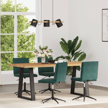 Sillas de comedor 4 unidades terciopelo verde oscuro de , Sillas de comedor - Ref: Foro24-3315639, Precio: 224,65 €, Descuent...