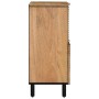 Aparador marrón 80x33x75 cm madera maciza mango de , Almacenamiento para CD y DVD - Ref: Foro24-4017747, Precio: 135,58 €, De...