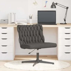 Silla de oficina giratoria tela gris oscuro de , Sillas - Ref: Foro24-4105402, Precio: 87,52 €, Descuento: %