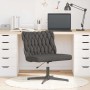 Silla de oficina giratoria tela gris oscuro de , Sillas - Ref: Foro24-4105402, Precio: 88,55 €, Descuento: %