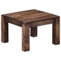 Mesa de centro madera maciza de mango 50x50x35 cm en Mesas de centro | Comprar online en Foru.es