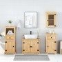 Juego de muebles de baño Corona 4 pzas madera maciza pino de , Muebles de baño - Ref: Foro24-3334634, Precio: 366,82 €, Descu...