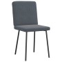 Sillas de comedor 6 unidades terciopelo gris oscuro de , Sillas de comedor - Ref: Foro24-3315557, Precio: 249,99 €, Descuento: %