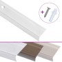 Perfiles de peldaños forma de L 5 uds aluminio plata 90 cm de , Escaleras - Ref: Foro24-146730, Precio: 18,09 €, Descuento: %