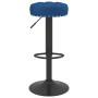 Taburetes de cocina 2 unidades terciopelo azul de , Taburetes de cocina - Ref: Foro24-332999, Precio: 89,99 €, Descuento: %