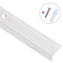 Perfiles de peldaños forma de L 15 uds aluminio plata 90 cm de , Escaleras - Ref: Foro24-146732, Precio: 45,41 €, Descuento: %