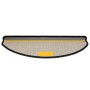 Alfombrilla escalera 20 uds negra 65x21x4 cm de , Alfombrillas para escalones - Ref: Foro24-3365846, Precio: 124,23 €, Descue...