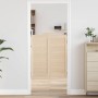 Puertas batientes diseño de lamas 1 par 100x80cm madera pino de , Puertas para el hogar - Ref: Foro24-4107128, Precio: 68,59 ...